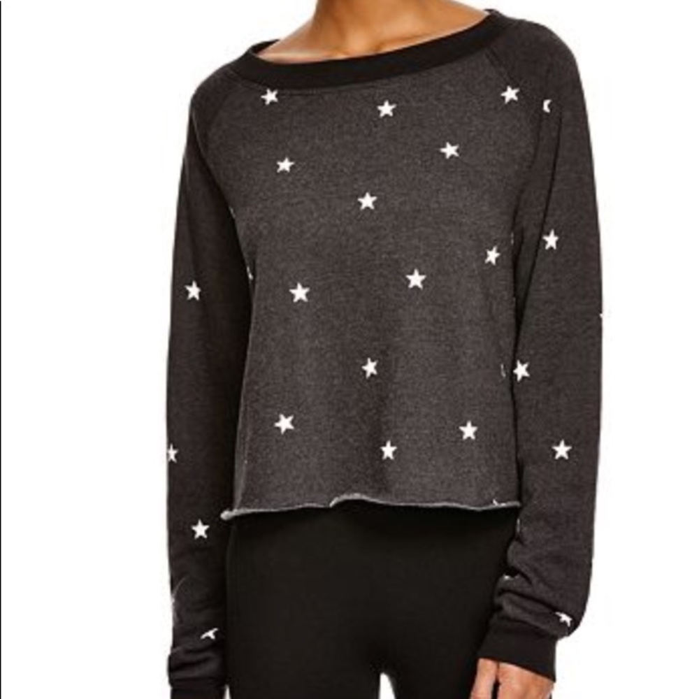 ⚡️MOVING SALE⚡️ Wildfox Star Cropped Sweatshirt